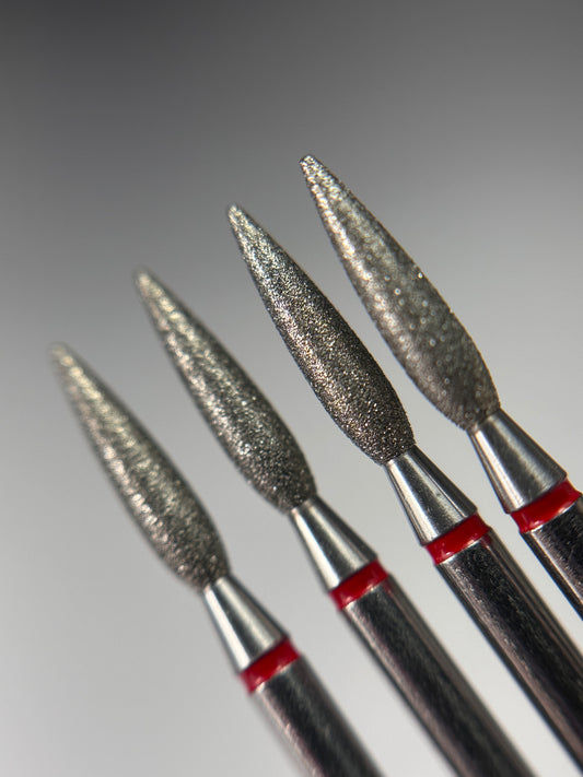 FLAME bit #10 (sharp-professional) red