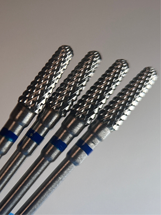 CARBIDE BIT narrow - Gel Removal (RED/BLUE)