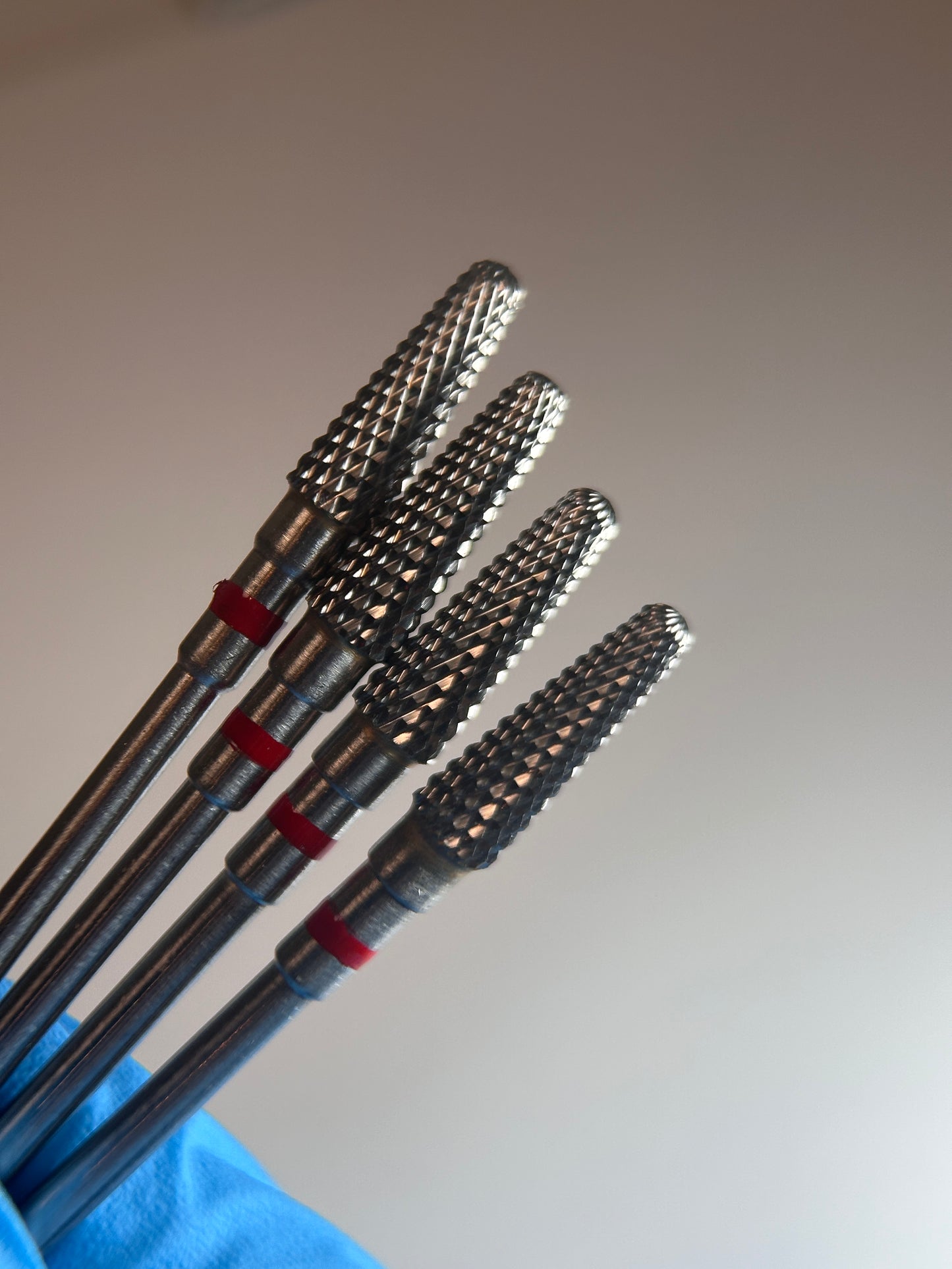 CARBIDE BIT narrow - Gel Removal (RED/BLUE)