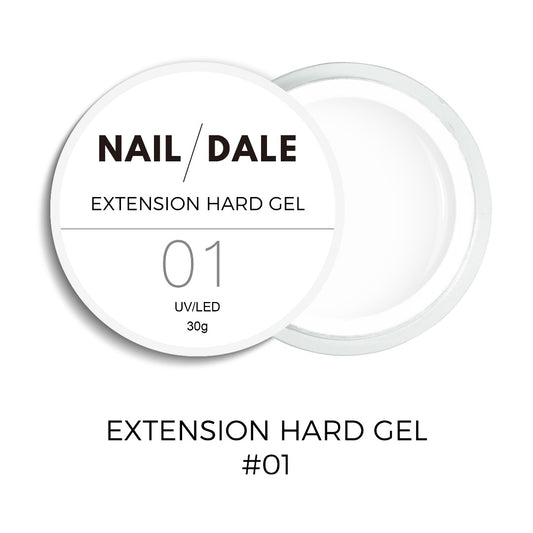 EXTENSION HARD GEL #01 MILKY