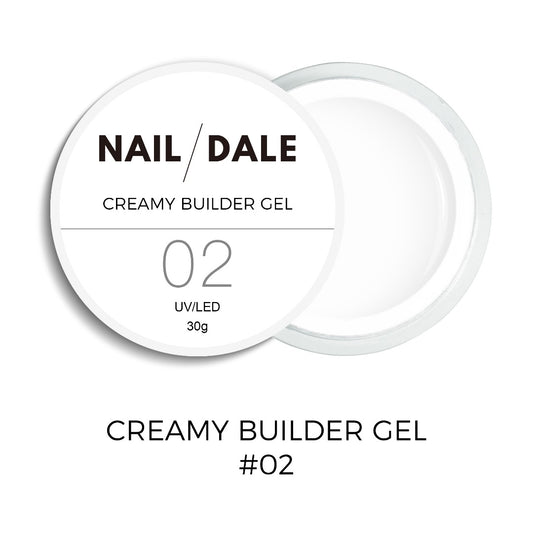 CREAMY Builder Gel Color #02 MILKY